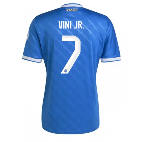 Dres Real Madrid Vinicius Junior #7 Rezervni 2025-26 Kratak Rukav